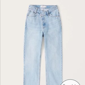 Abercrombie & Fitch The Dad High Rise Curve Love